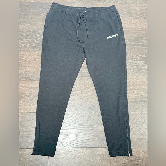 Gymshark Black Athletic Critical Zip Pants Size XXL - Picture 3 of 10